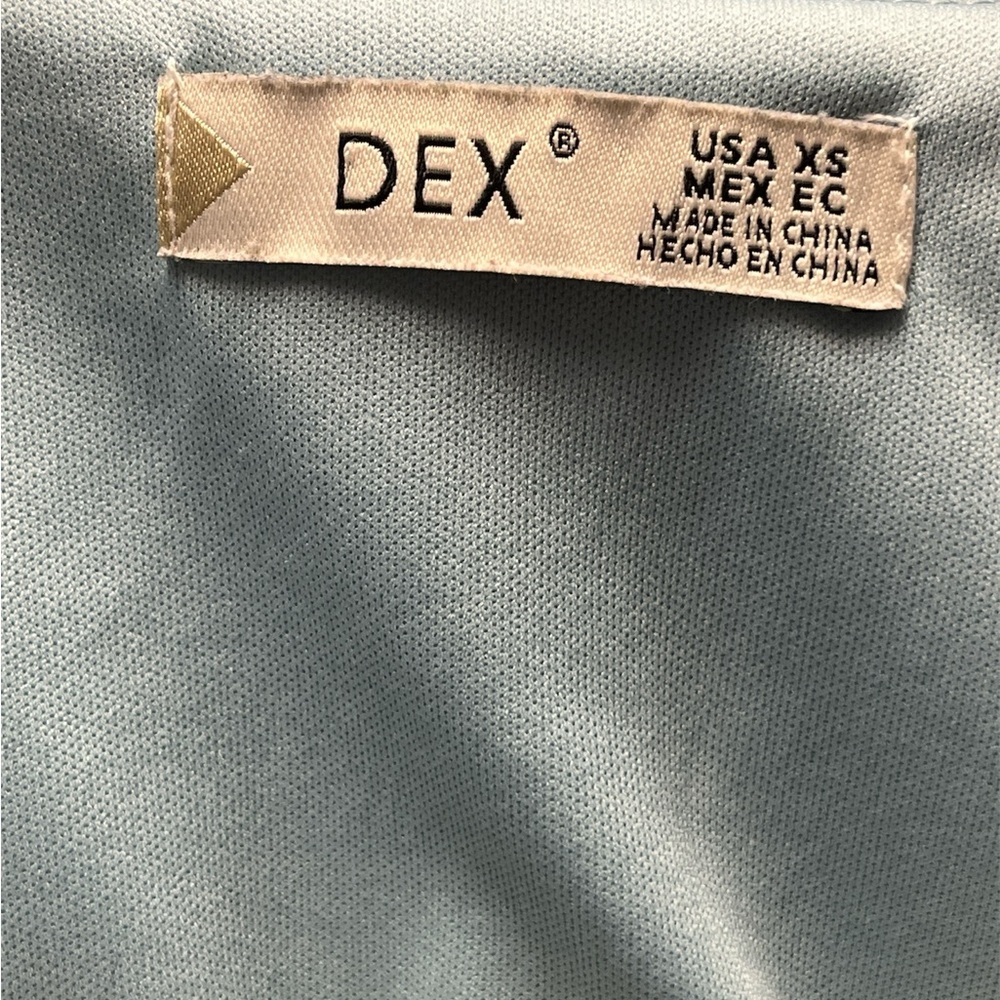 Dex Green Tiered Ruffle Midi Dress - Picture 4 of 5